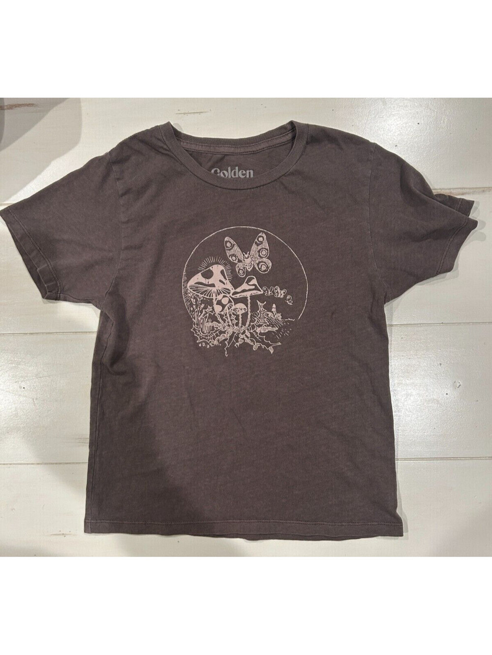 GOLDEN HOUR Junior S Brown T-Shirt